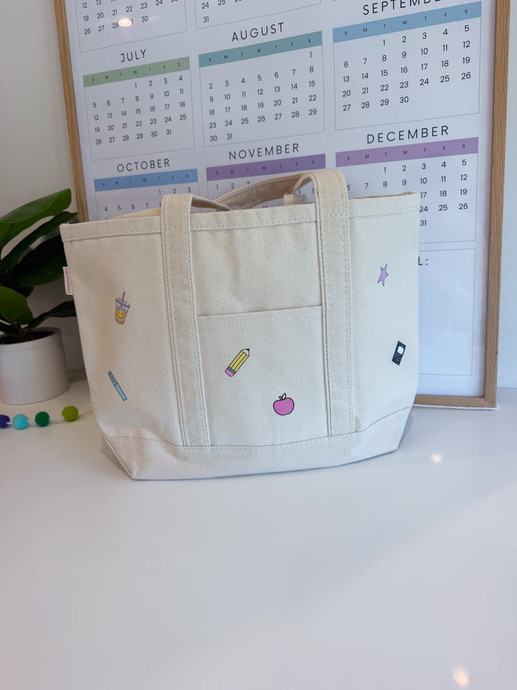 Teacher Icon Tote