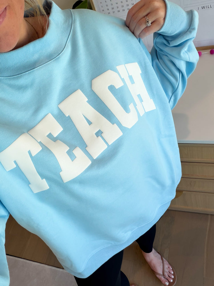 Teach Mock Neck (Preorder-Ships in October)