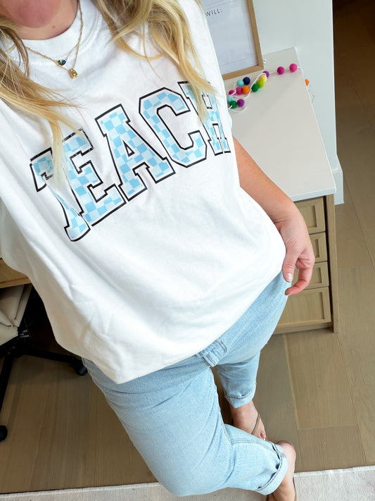 Varsity // Blue Checkered Collection