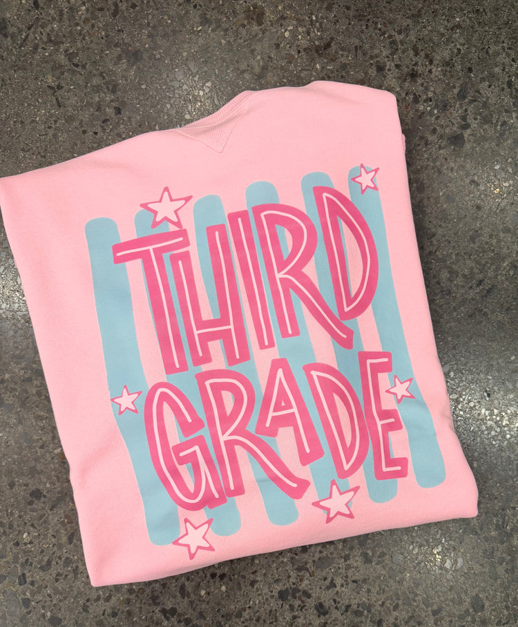 3rd Grade Whimsy Stripes // Collection