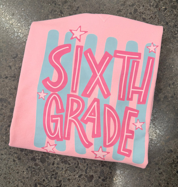 6th Grade Whimsy Stripes // Collection