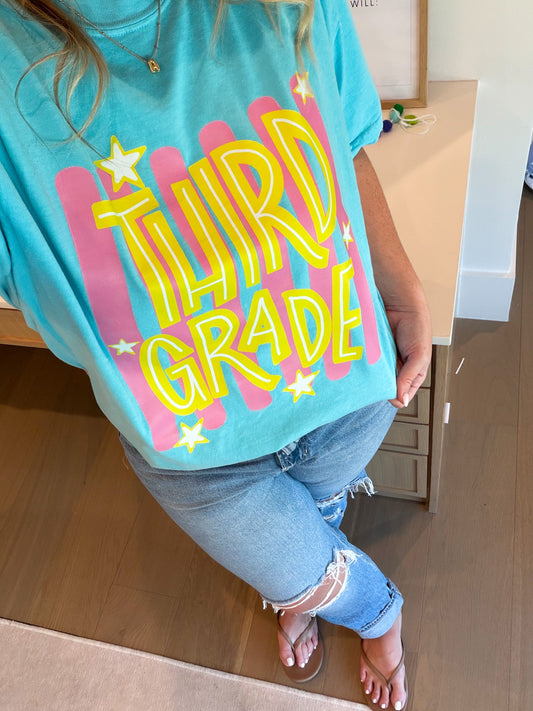 3rd Grade Whimsy Stripes // Collection