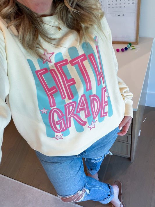 5th Grade Whimsy Stripes // Collection