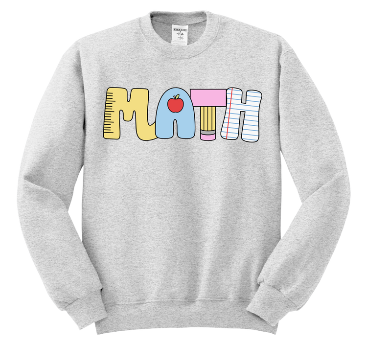 Math Doodle Letters // Collection