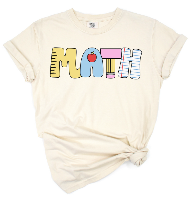 Math Doodle Letters // Collection