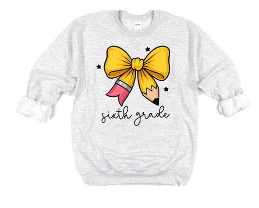 Sixth Grade Pencil Bow // Collection
