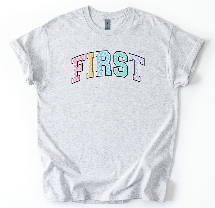 1st Grade Gingham Polka Dot // Collection