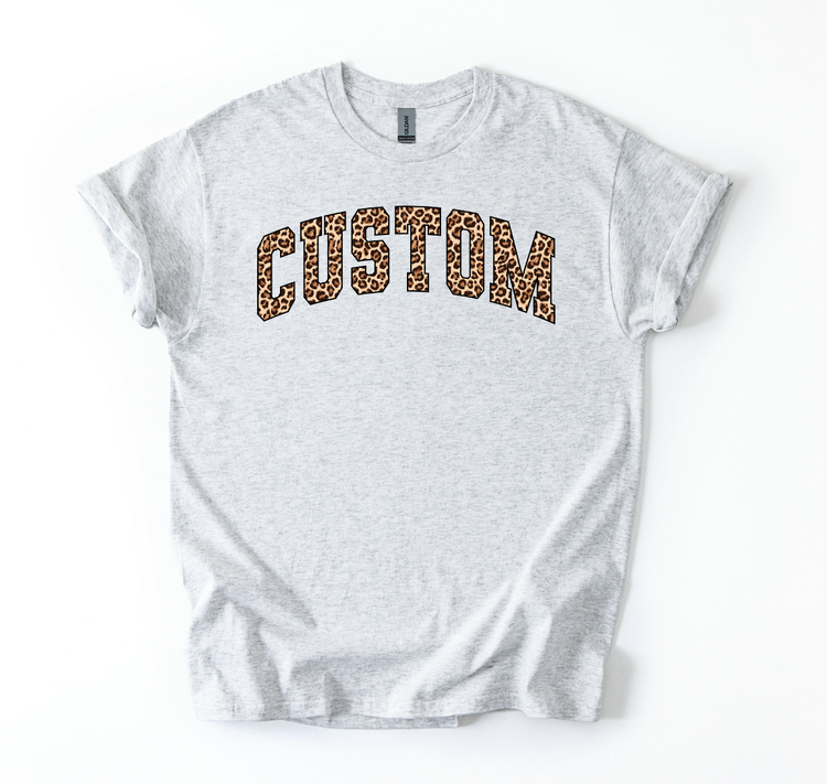 Custom Leopard Varsity // Collection