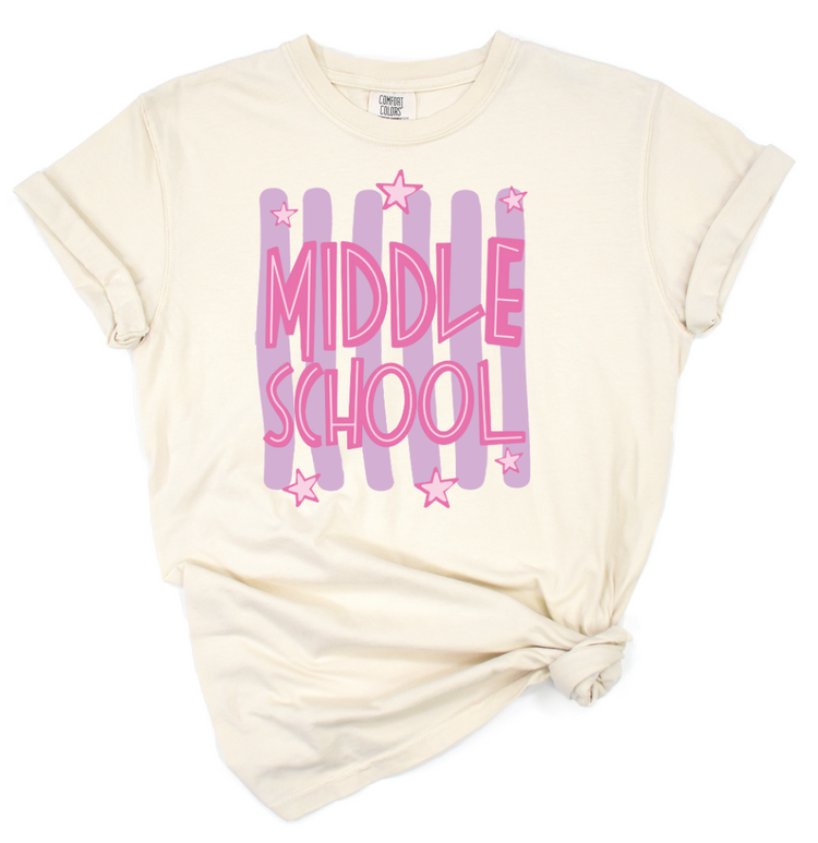 Middle School Whimsy Stripes // Collection