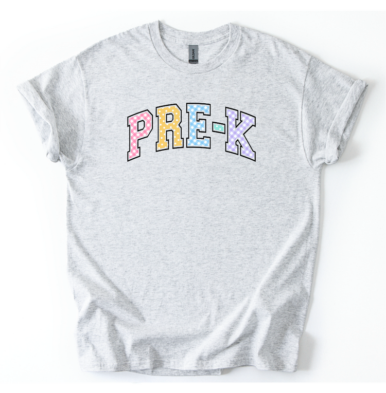 Pre-K Grade Gingham Polka Dot // Collection