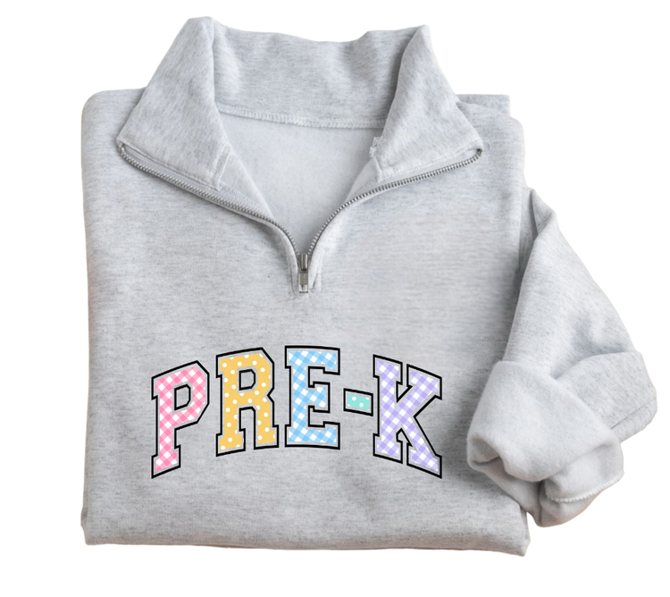 Pre-K Grade Gingham Polka Dot // Collection