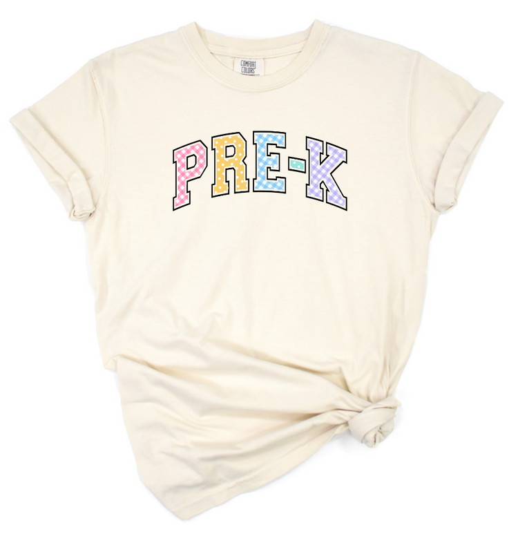 Pre-K Grade Gingham Polka Dot // Collection