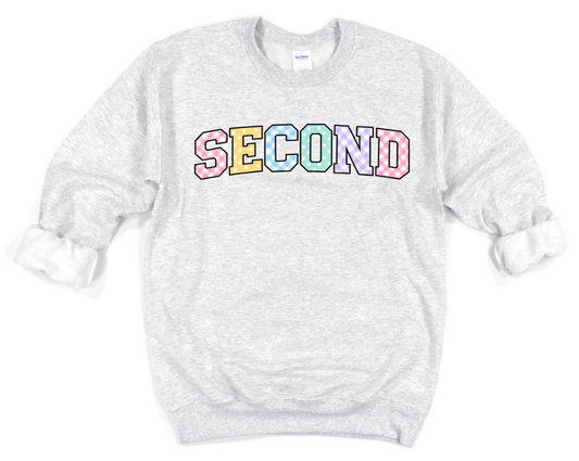 2nd Grade Gingham Polka Dot // Collection