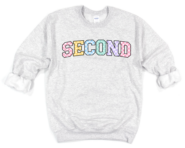 2nd Grade Gingham Polka Dot // Collection